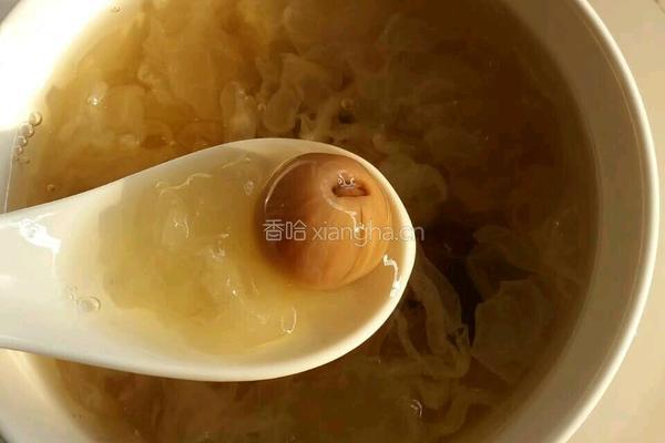 银耳红枣桂圆汤的做法图解3