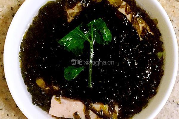 肉片紫菜汤的做法图解6