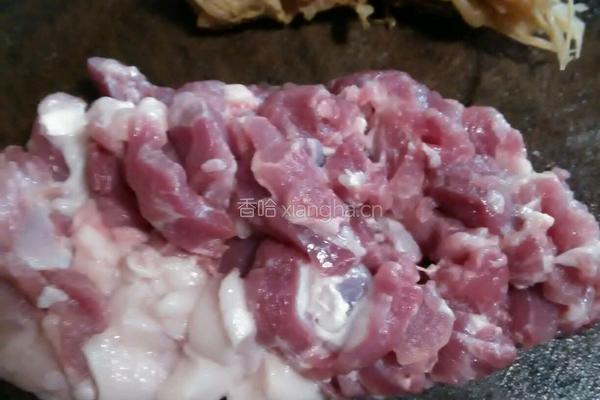 梅菜肉饼的做法图解1