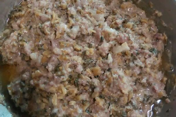 梅菜肉饼的做法图解4