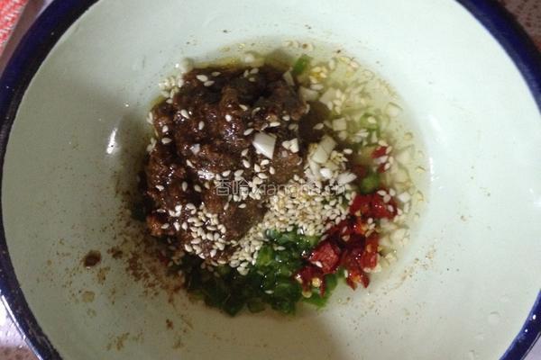 肉沫蒸金针菇的做法图解4