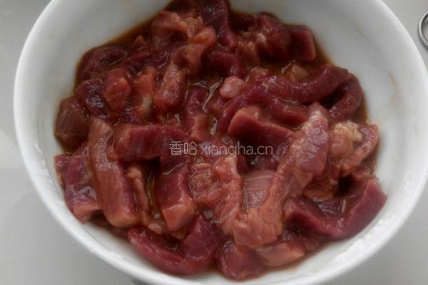 彩椒炒牛肉的做法图解5