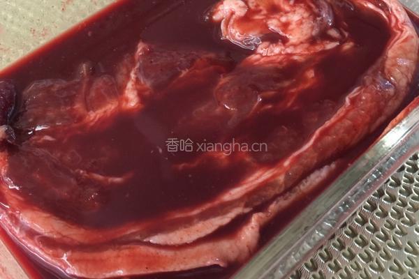 蜜汁叉烧的做法图解2