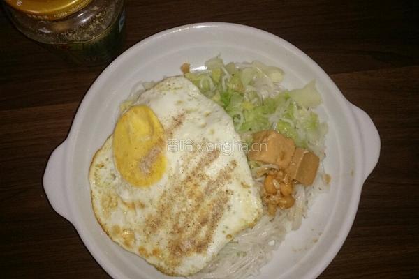 仿客家炒米粉的做法图解8