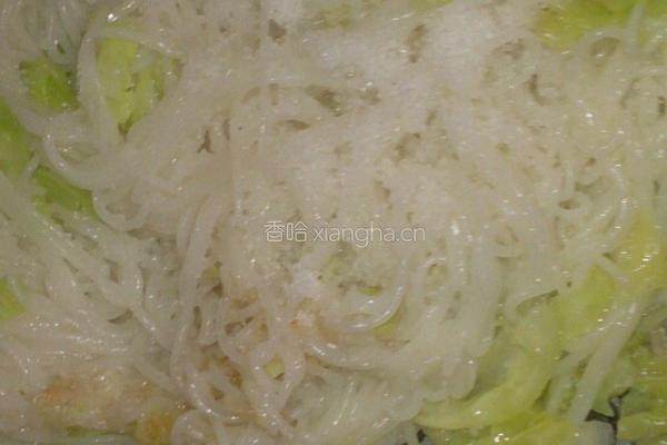 仿客家炒米粉的做法图解3