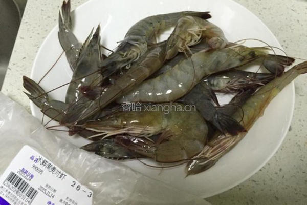 烤南美对虾的做法图解1