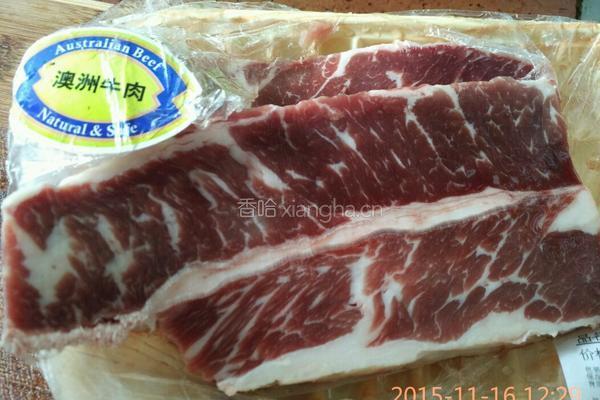 香草烤牛排的做法图解1