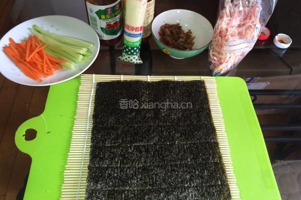 家庭简易寿司的做法图解1