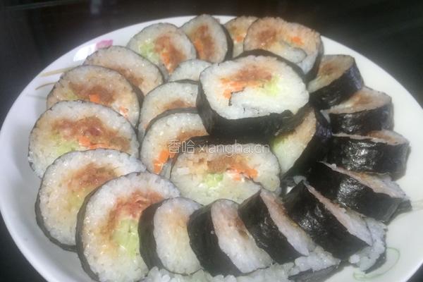 家庭简易寿司的做法图解13