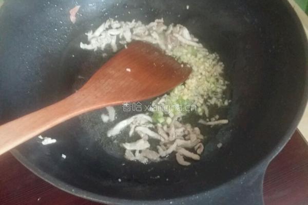 杏鲍菇炒肉的做法图解3