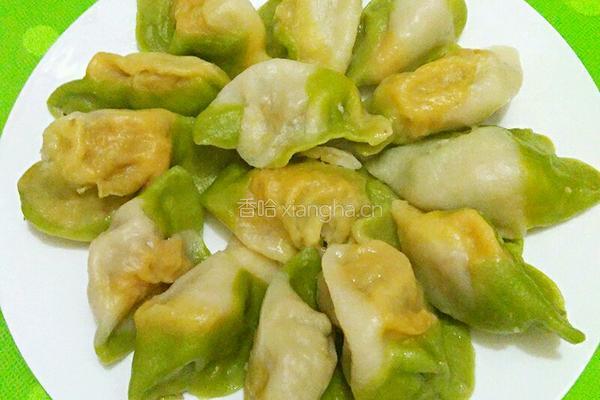 彩色水饺的做法图解9
