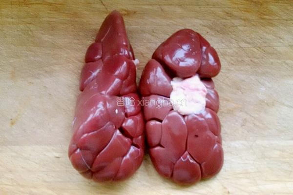 大葱爆牛腰的做法图解1