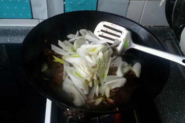 大葱爆牛腰的做法图解10
