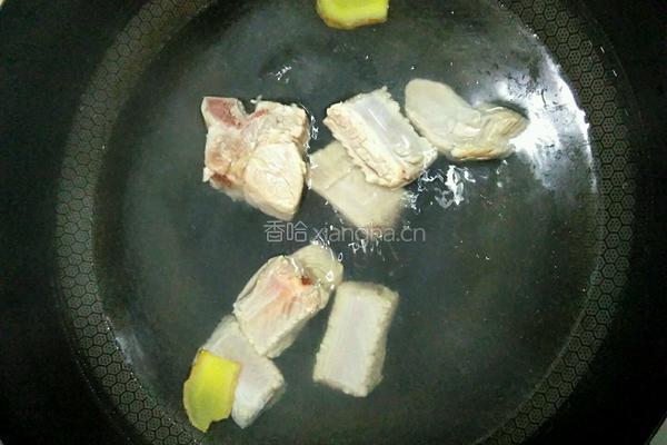 白菜粉丝炖排骨的做法图解5