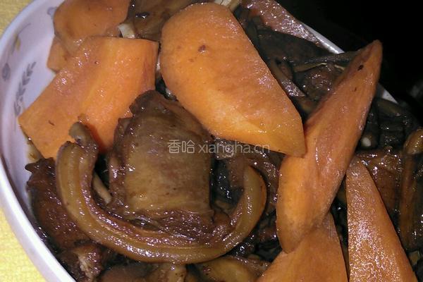 胡萝卜烧羊肉