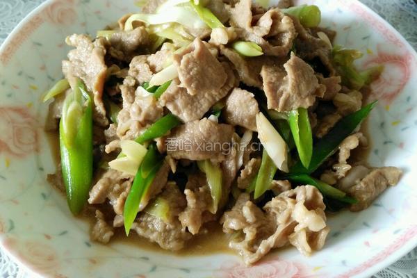 京味葱爆羊肉的做法图解5