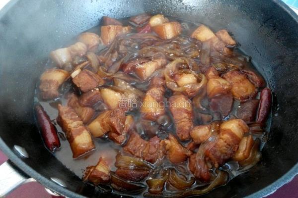 红烧肉炖宽粉的做法图解12