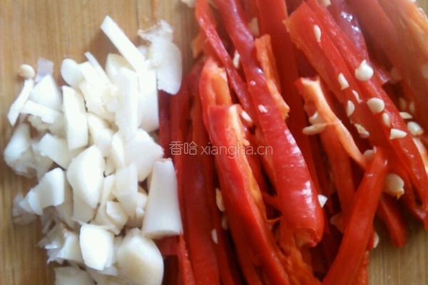 莴笋丝炒榨菜的做法图解3