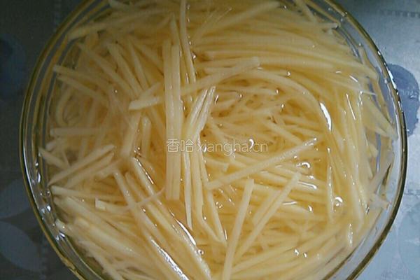清炒土豆丝的做法图解2
