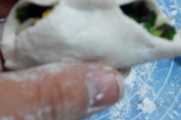 素馅饺子的做法图解10