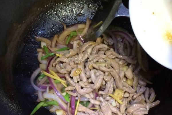 洋葱炒肉丝的做法图解8