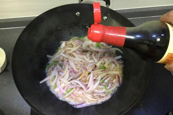洋葱炒肉丝的做法图解9