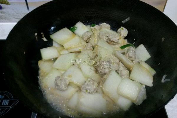 冬瓜酿肉丸的做法图解11