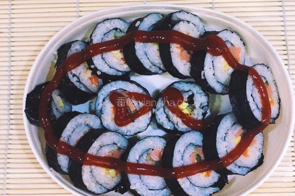 紫菜包饭的做法图解10