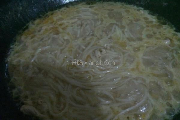 鸡丝面条的做法图解8