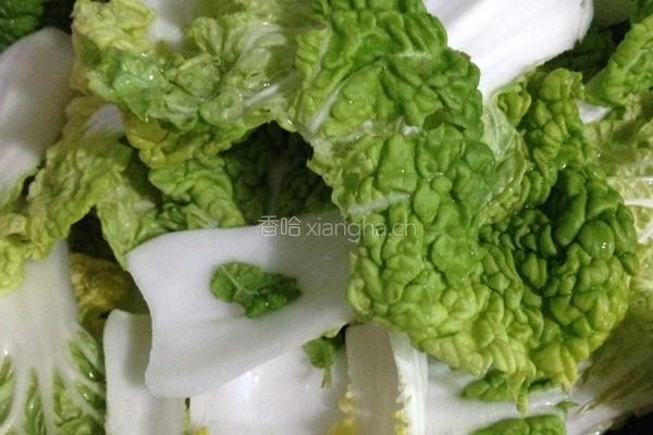 木耳油菜的做法图解1