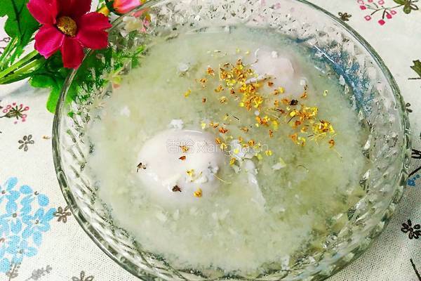 桂花酒酿水潽蛋的做法图解16
