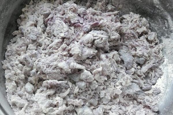 紫薯麻花馒头的做法图解4