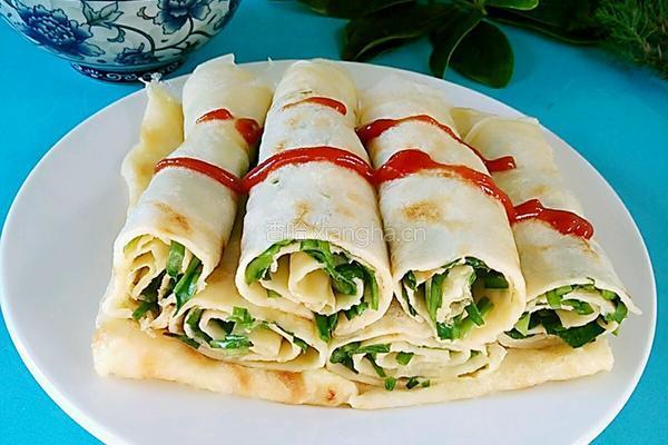 韭菜卷饼的做法图解11