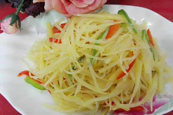 酸辣土豆丝的做法图解5