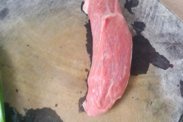 肉炒莴笋的做法图解1