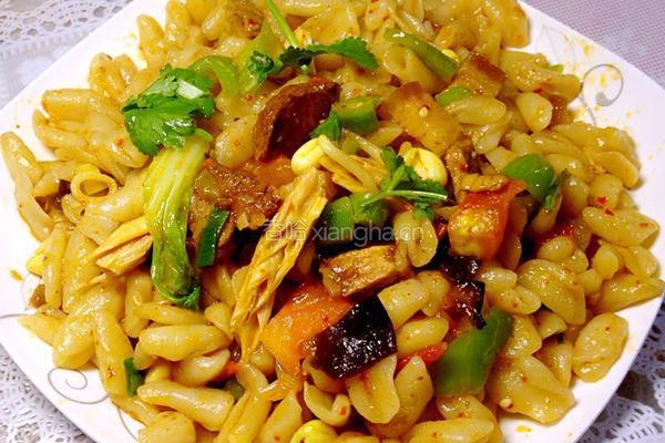 炒麻食的做法图解11