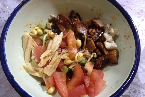 炒麻食的做法图解5
