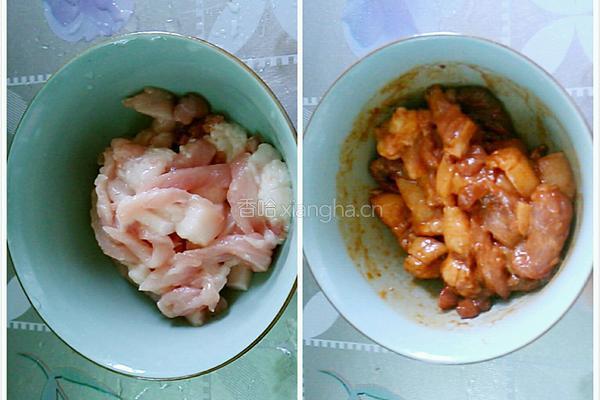 金针菇炒肉丝的做法图解3