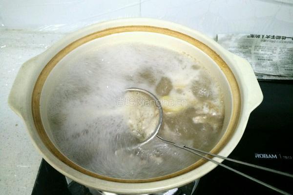 羊肉炖萝卜汤的做法图解6