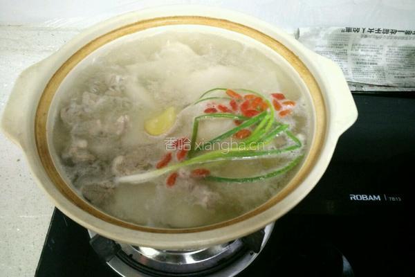 羊肉炖萝卜汤的做法图解8