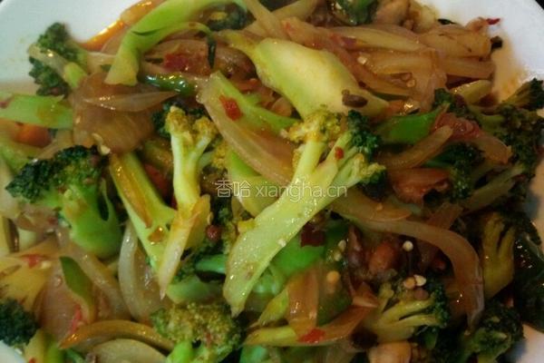 麻辣西兰花干锅