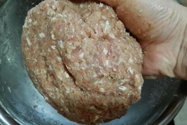 猪肉汉堡的做法图解7
