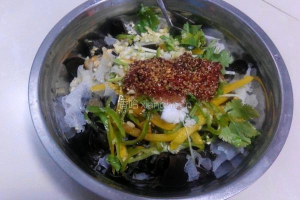 生椒拌双耳的做法图解7