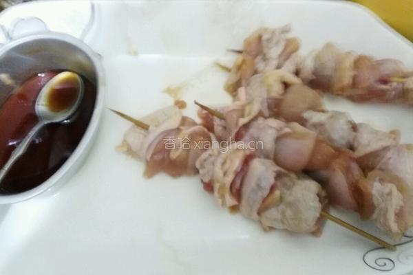 鸡肉串烧的做法图解7