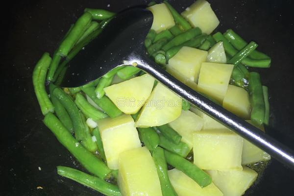 土豆豆角箜饭的做法图解8