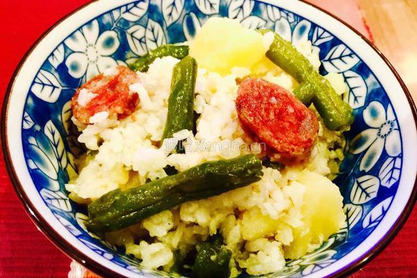 土豆豆角箜饭的做法图解13
