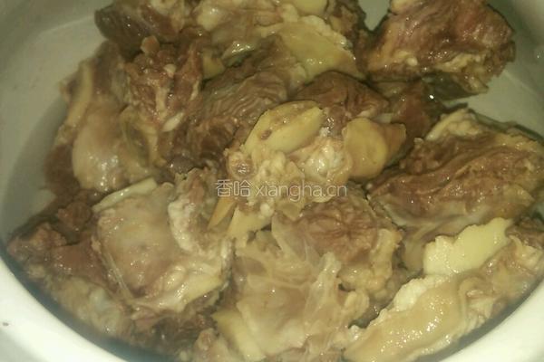 黄豆牛排汤的做法图解4