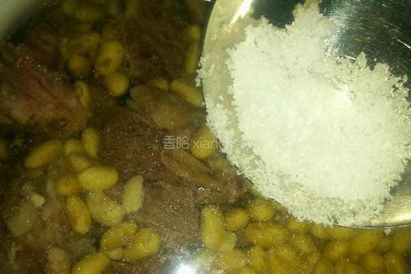 黄豆牛排汤的做法图解8