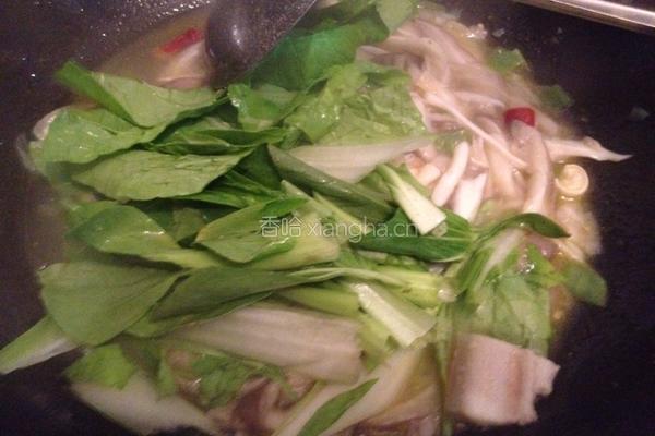 炒双菇的做法图解7