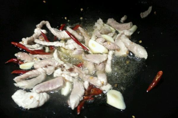 家常炒豆芽的做法图解4